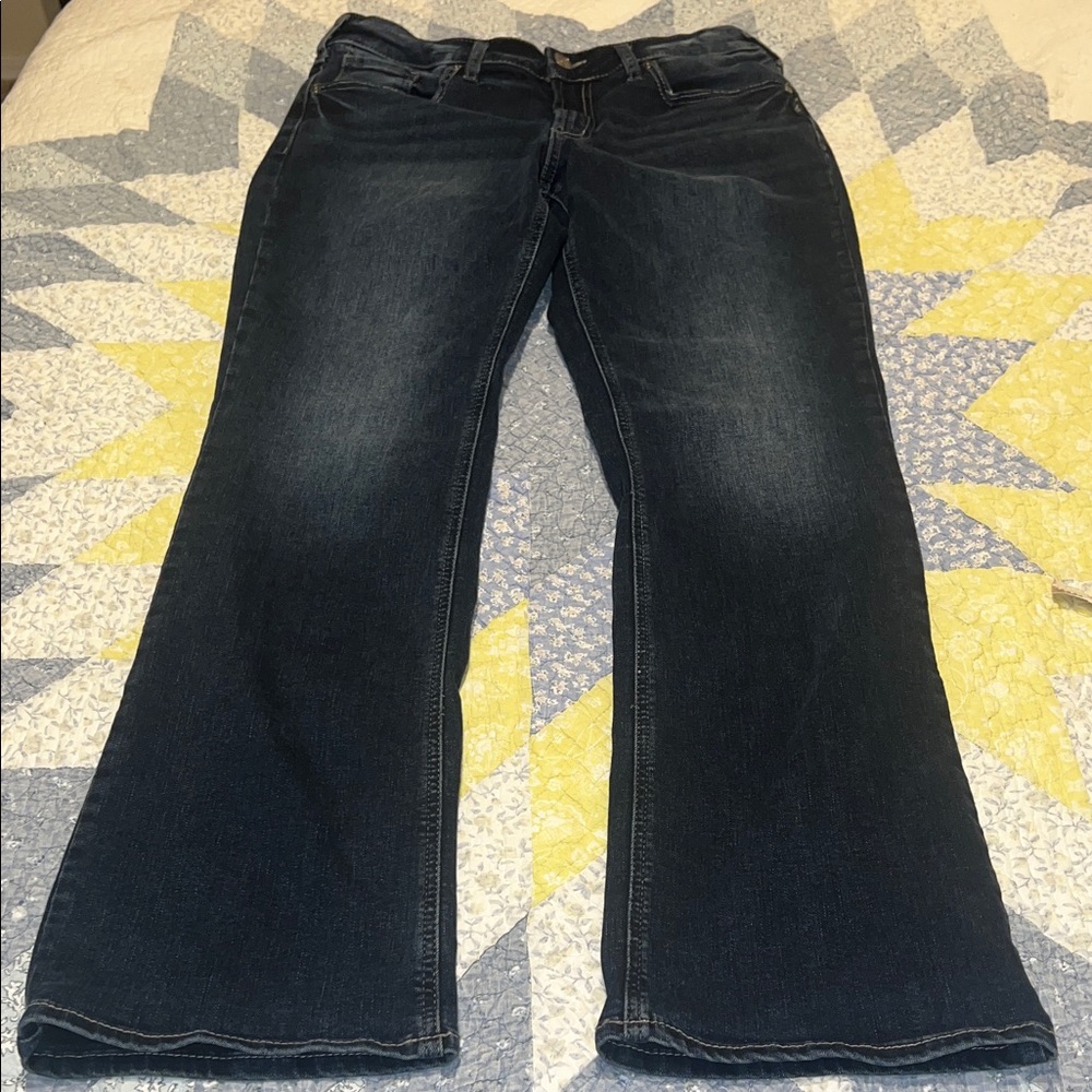 Silver Jeans Women's Deep Indigo Flare Jeans